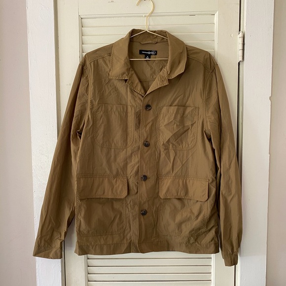 Treasure & Bond Jackets & Blazers - Treasure&Bond Army Green Tencel Utility Jacket